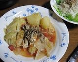 ベジ✿くたくたトマト煮キャベツ作り方4写真