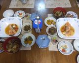 夏の赤だし!松山あげと揚げ茄子と茗荷作り方30写真