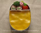 【キャラ弁】いちごのオムライス弁当作り方1写真