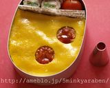 【キャラ弁】いちごのオムライス弁当作り方2写真