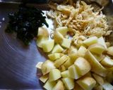 新じゃがいもとわかめの味噌汁作り方1写真