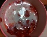 我が家のイチゴミルク作り方4写真