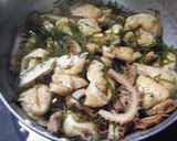 蜂の巣と昆布と油揚げの煮物作り方6写真