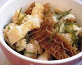 蜂の巣と昆布と油揚げの煮物作り方7写真