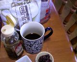 小豆ヨーグルト オートミールと白ココア作り方1写真