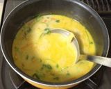 豆苗のミルクカレースープ作り方4写真