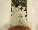 くるっと♪ウインナーおにぎり（巻き）作り方3写真