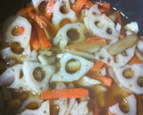 もう一品‼人参とごぼうと蓮根のきんぴら作り方4写真