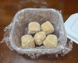 冷凍肉団子で作るチーズでハンバーグ作り方2写真
