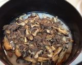 ストウブ鍋で椎茸と牛肉の炊き込みご飯作り方6写真