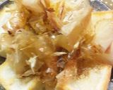 揚げ餅でもない？焼き揚げ餅！鰹節のせ作り方4写真
