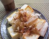 揚げ餅でもない？焼き揚げ餅！鰹節のせ作り方5写真