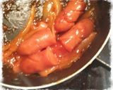 お弁当に♪ウインナーのケチャップ煮＊作り方4写真