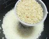 玄米ご飯でお弁当作り方1写真
