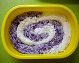 ぐるぐるごはんチューブで美味しい2色ご飯作り方3写真