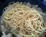 和風海鮮梅パスタ作り方6写真