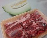 おかんの沖縄料理～冬瓜とｽﾍﾟｱﾘﾌﾞ作り方1写真