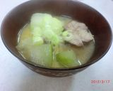 おかんの沖縄料理～冬瓜とｽﾍﾟｱﾘﾌﾞ作り方6写真