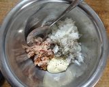 簡単★新玉とツナの揚げギョーザ作り方1写真