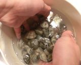 貝汁（アサリの味噌汁）【砂抜き方付き】作り方4写真