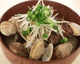 貝汁（アサリの味噌汁）【砂抜き方付き】作り方9写真