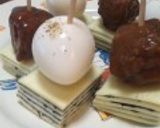おつまみに☆チーズ&海苔重ね♪作り方5写真