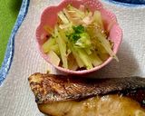 ブリのにんにく醤油でつけ焼き♪作り方3写真