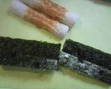 簡単おつまみ♪海苔チーズ竹輪のぐるぐる作り方3写真