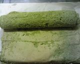 酒粕入りバタークリーム♪大人ロールケーキ作り方15写真