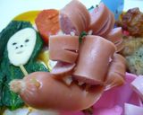 キャラ弁　こびとずかん②　クサマダラ作り方4写真