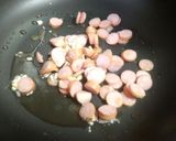 ツナとほうれん草のクリームパスタ作り方2写真