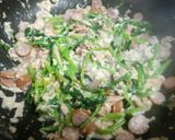ツナとほうれん草のクリームパスタ作り方4写真