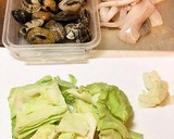 あさりとイカのナンプラー蒸し作り方1写真