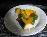 餃子の皮でかぼちゃキッシュ作り方2写真