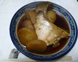 簡単！「かま」（アラ）で作ったブリ大根♬作り方7写真