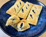 桃とブルーベリーのカスタードパイ作り方14写真