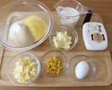 混ぜて焼くだけ！失敗なしコーンブレッド♪作り方1写真
