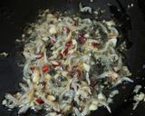 新鮮な菜の花としらすのパスタ作り方6写真