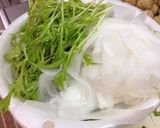 水菜と大根の煮物作り方1写真