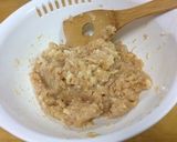 蓮根入り鶏つくね作り方2写真