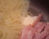 ほうれん草とベーコンのきんぴらパスタ作り方2写真