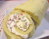 安いロールケーキをクリームたっぷりに♪①作り方6写真