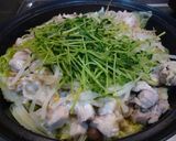 塩麹鶏と春キャベツの蒸し鍋作り方5写真