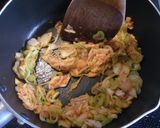 豚肉の厚揚げ巻き☆コク旨葱キムチあんかけ作り方5写真