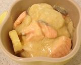 簡単〜ポテトとサーモンのグラタン♡作り方4写真