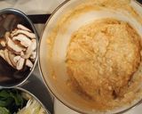 豆腐入りふわふわ鳥だんごの中華風スープ作り方2写真