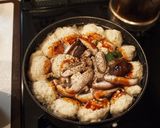 豆腐入りふわふわ鳥だんごの中華風スープ作り方6写真