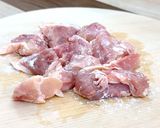 レンチンで簡単！鶏肉のみぞれ煮作り方2写真