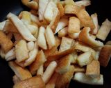 フライパンで!!パン耳のミルクトースト♪作り方4写真