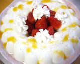 とろとろミルクプリンwithいちごソース作り方8写真